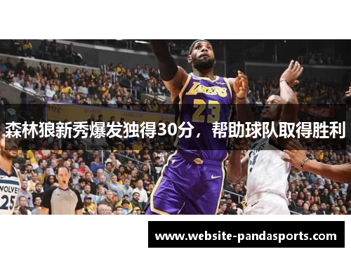森林狼新秀爆发独得30分，帮助球队取得胜利